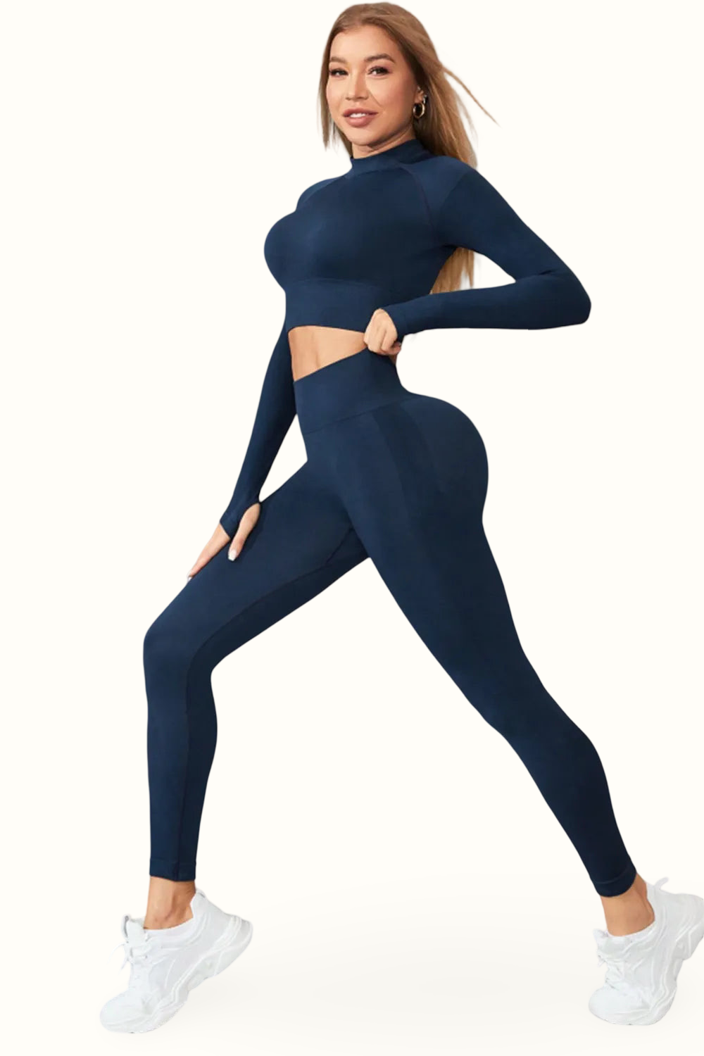 SculptEase Mock Neck Set