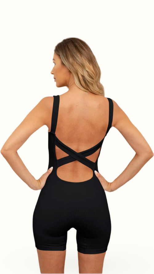 CurveBloom Sculpt Romper