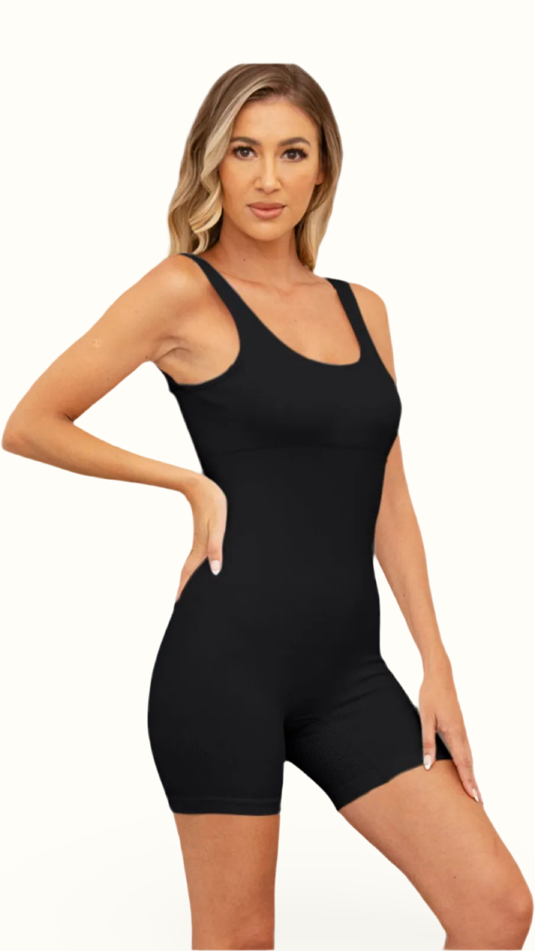 CurveBloom Sculpt Romper