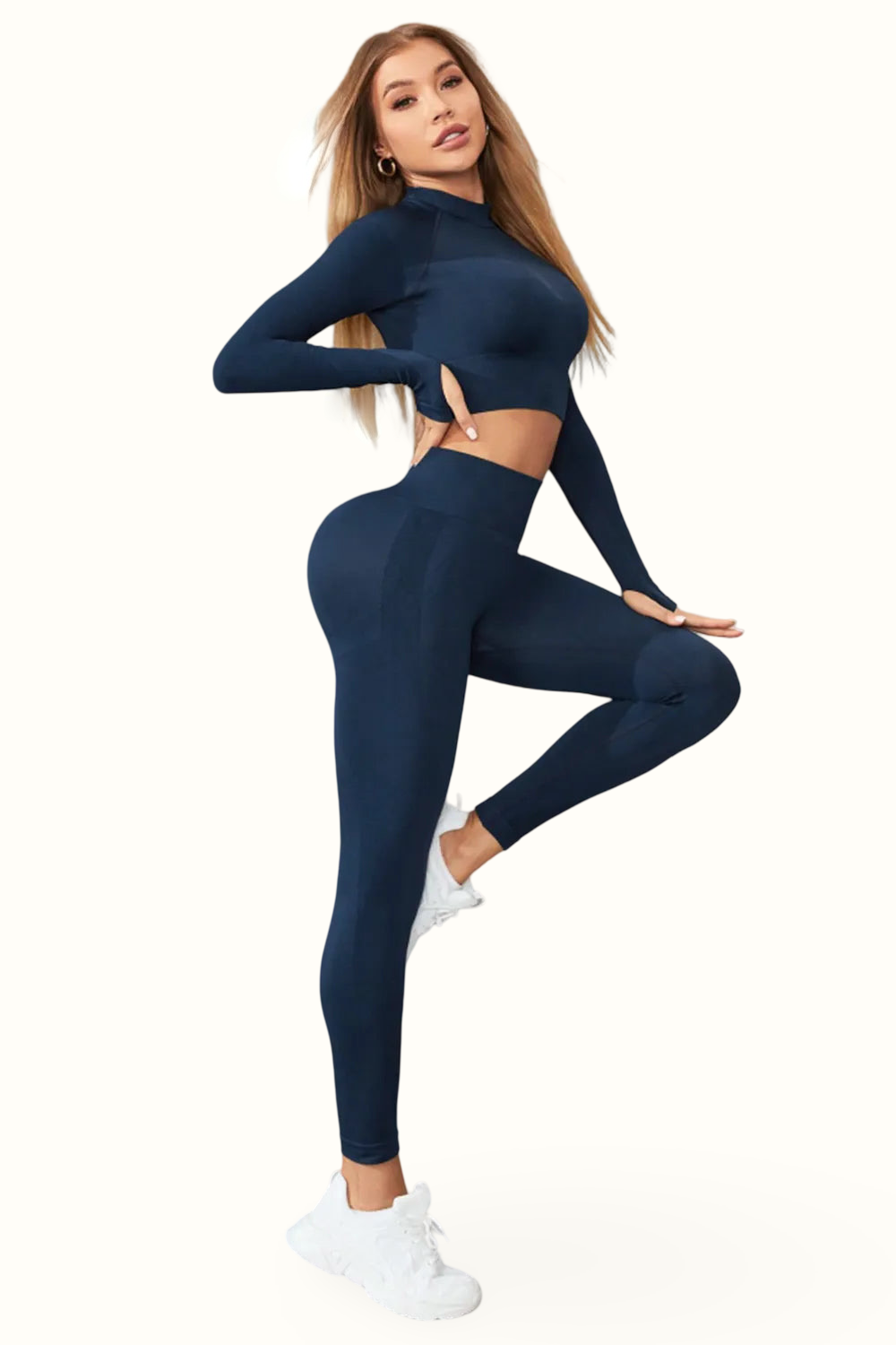 SculptEase Mock Neck Set